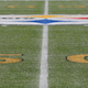 Illustration for article titled Raiders Give Middle Finger To The NFL, Refuse To Put Gold Marks On Field